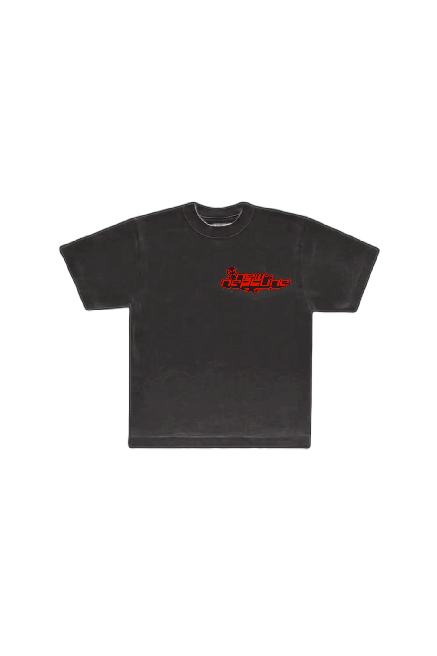 Gray/Red Alien Neptune tee