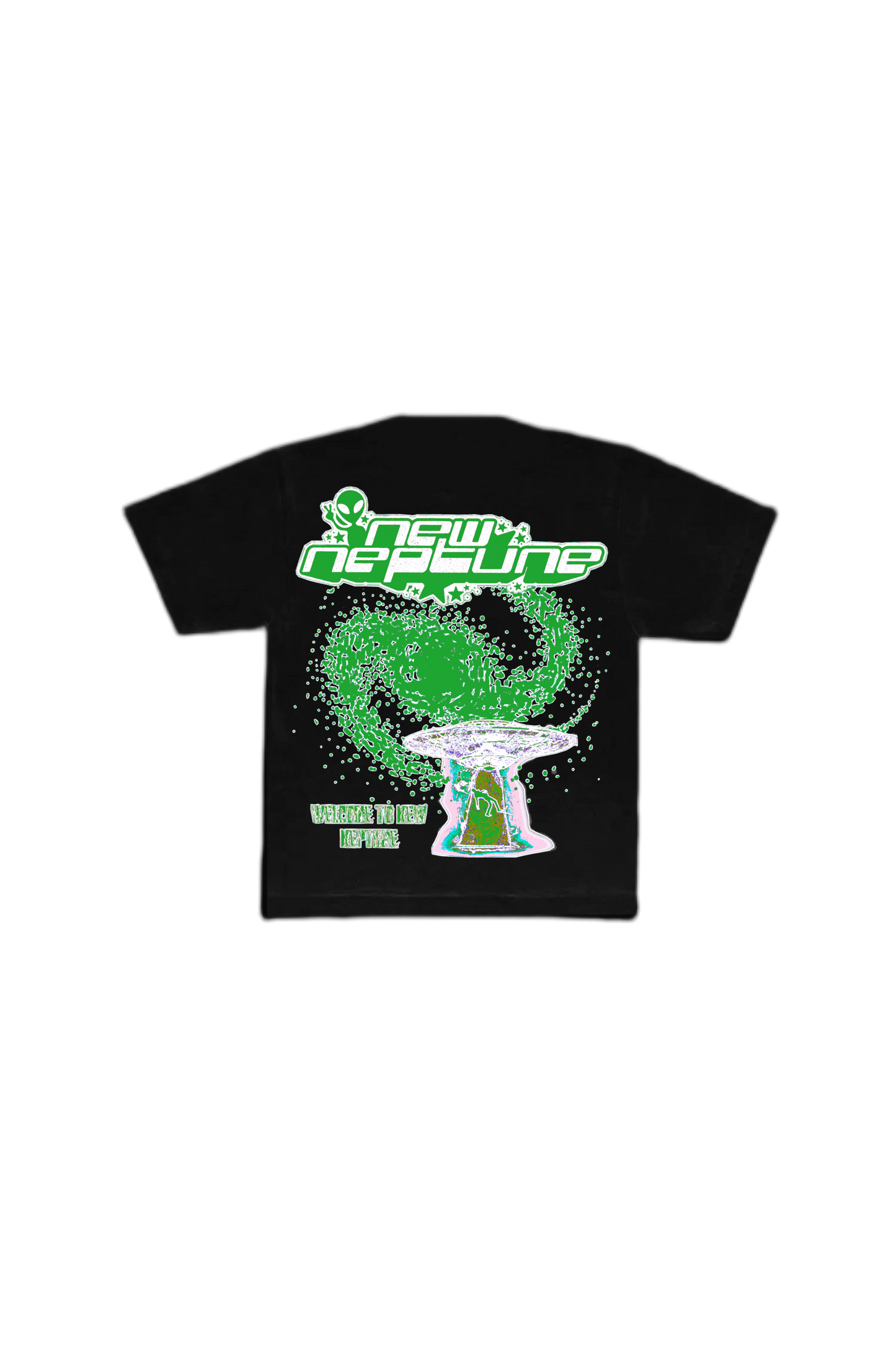 Green/Black Alien Neptune tee